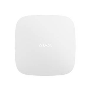 Охоронна централь Ajax Hub 2, модуль 4G, бездротовий, Jeweler, білий