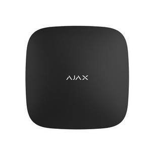 Охоронна централь Ajax Hub 2, модуль 4G, бездротовий, Jeweler, чорний