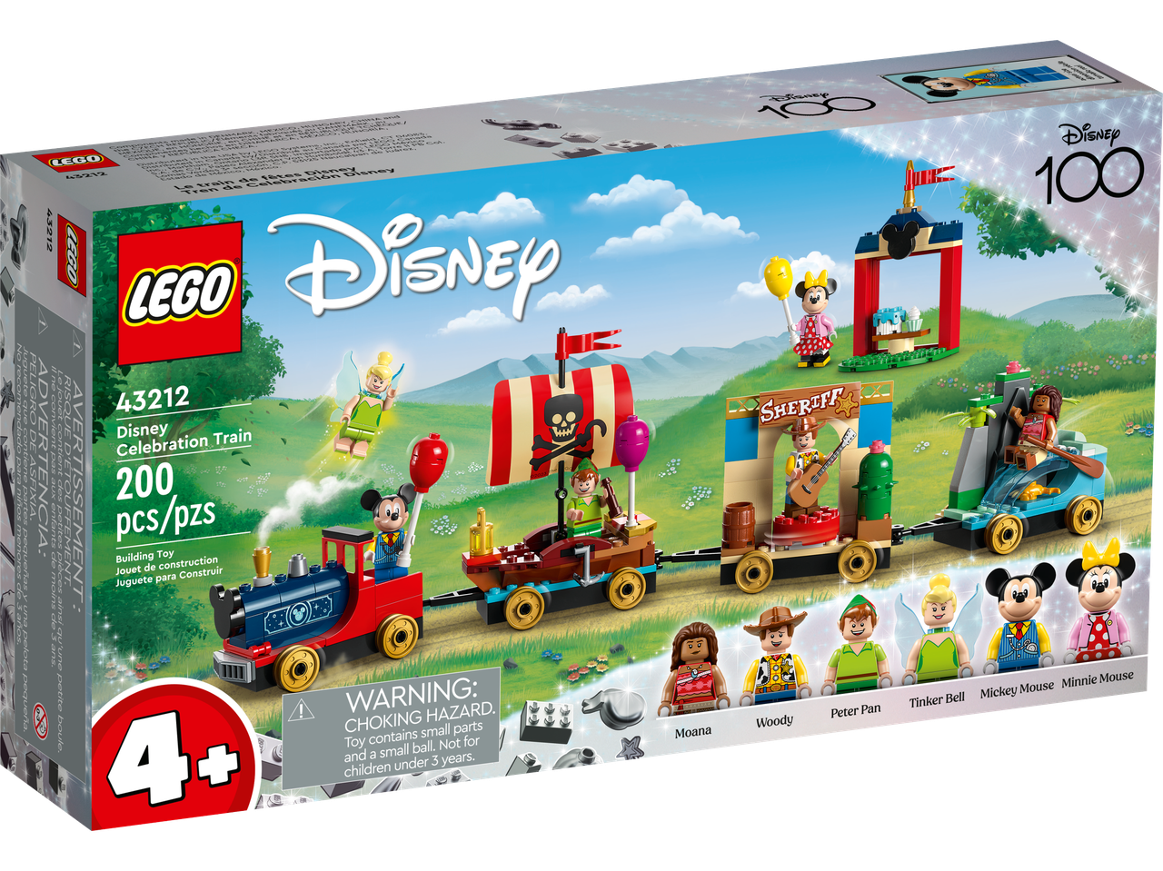 Lego Disney Святковий поїзд Діснея 43212, фото 1