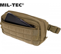 Поясна тактична сумка Mil-Tec Fanny Pack Molle Coyote