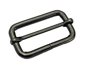 Перетяжка металева М-23293 розмір 40*20*5мм колір Темний-нiкель