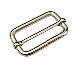 Перетяжка металева М-23291 розмір 40*20*5мм колір Нiкель
