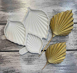 Силіконовий молд для мастики та шоколаду "Листя орiгамi"