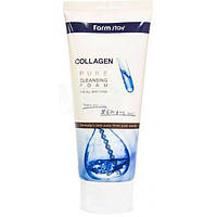 Пена для умывания омолаживающая с коллагеном FarmStay Collagen Pure Cleansing Foam 180ml