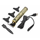 Професійна машинка для стрижки голови VGR, Електрична машинка з насадкою для бороди LF-34, фото 9