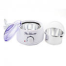 Воскоплав з терморегулятором PRO-WAX 100 для воску в банці, в гранулах, таблетках 400 мл SP-94, фото 2