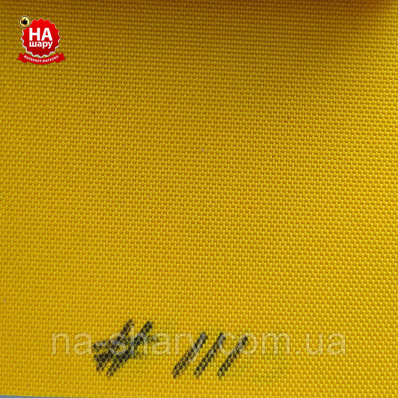 Тканина для намету Oxford 600 d ПУ (111) жовтий
