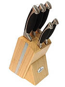 Набір ножів для кухні з підставкою Bohmann BH-5044 кухонні ножі з підставкою