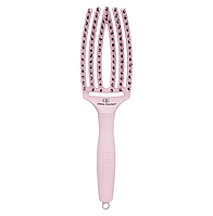 Щетка комбинированная Olivia Garden Finger Brush Combo Medium PASTEL Pink (OGBFBCPP) ID0853