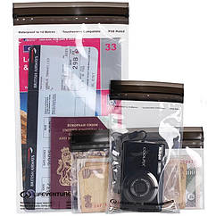 Набір герметичних чохлів для смартфона, документів і грошей Lifeventure DriStore LocTop Bags Valuables