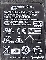 Блок живлення GlobTek 15V 1.2A 5.5x2.5mm (GT-21089-1815-T3) Б/В, фото 5