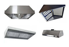 Зонти витяжні нержавіючі