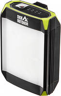 Фонарь кемпинговый SKIF Outdoor Light Shield Black/Green "Оригинал"