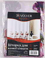 Шторка для ванной и душа VOLVER Pink Nature 180х200 см