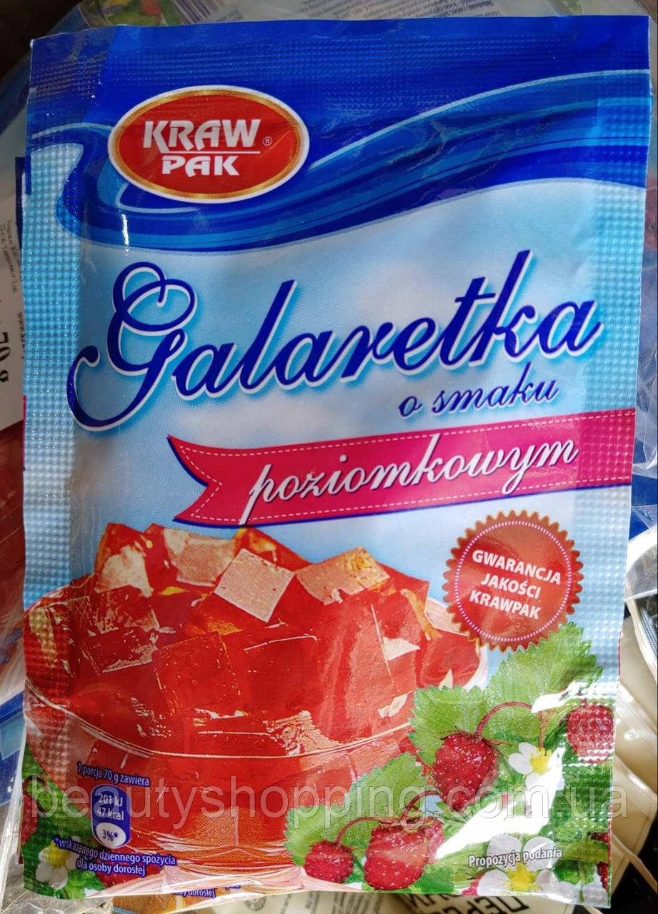 Galaretka Желе зі смаком суниці 70 гр Kraw Pak Польща