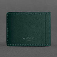 Шкіряна обкладинка для посвідчення УБД (зелена), фото 4