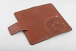 Шкіряний гаманець ручної роботи, фото 3