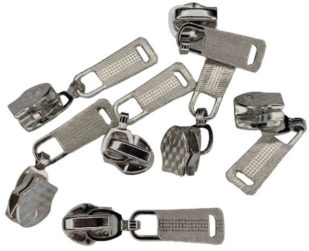 Бігунки для блискавки Спіраль тип 7 нікель