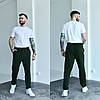 Р. 48-66 Чоловічі спортивні штани з двонитки великі розміри, фото 10