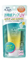 Rohto Солнцезащитный крем с функцией коррекции кожи Skin AQUA Tone Up UV Essence Mint Green SPF 50+ PA ++++