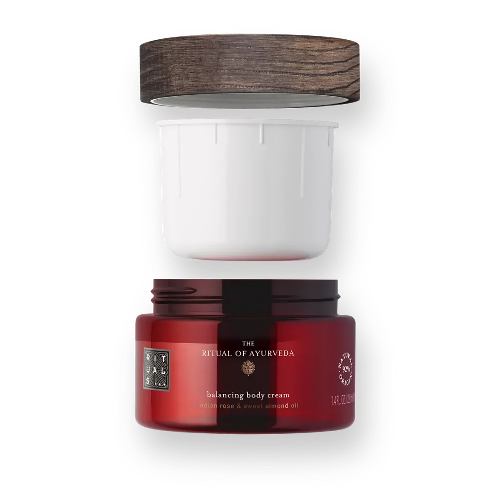 Rituals Крему для тіла Ayurveda, Refill Body Cream  (змінний картридж), 220 мл, Нідерланди