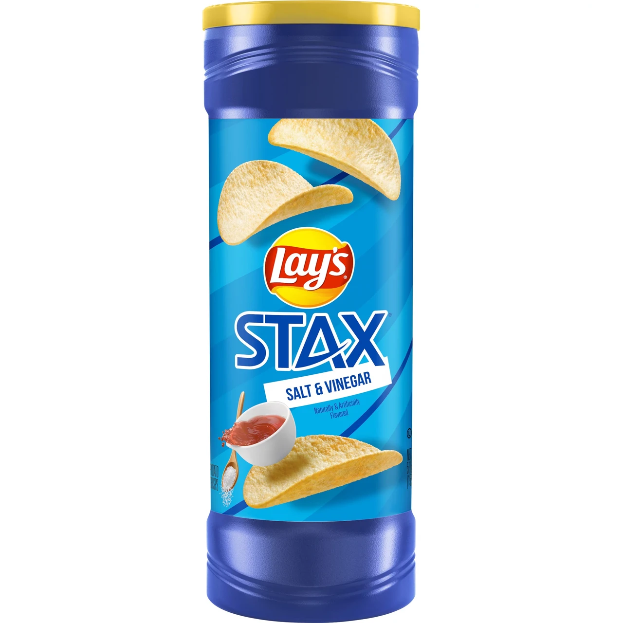 Чіпси Lay's STAX Salt&Vinegar 155.9g