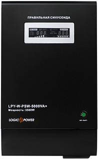 ДБЖ з правильною синусоїдою 48V LogicPower LPY-W-PSW-5000VA+(3500Вт)10A/20A
