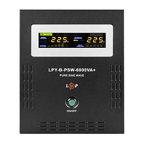 ДБЖ з правильною синусоїдою 48V LogicPower LPY-B-PSW-6000VA+(4200Вт)10A/20A