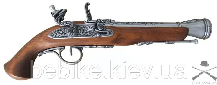 Макет Пістолет крем'яний, XVIII століття | 1076G (DA)