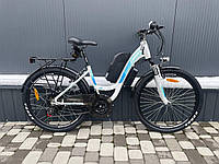 Электровелосипед 26" Cubic-bike Elite White 1000W 13Ah 48v Panasonic