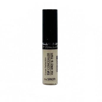 Рідкий консилер The Saem Cover Perfection Tip Concealer 01 Clear Beige 1 мл