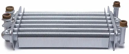 Бітермічний теплообмінник для газового котла Ariston ТХ,Т2 - 998619, фото 1