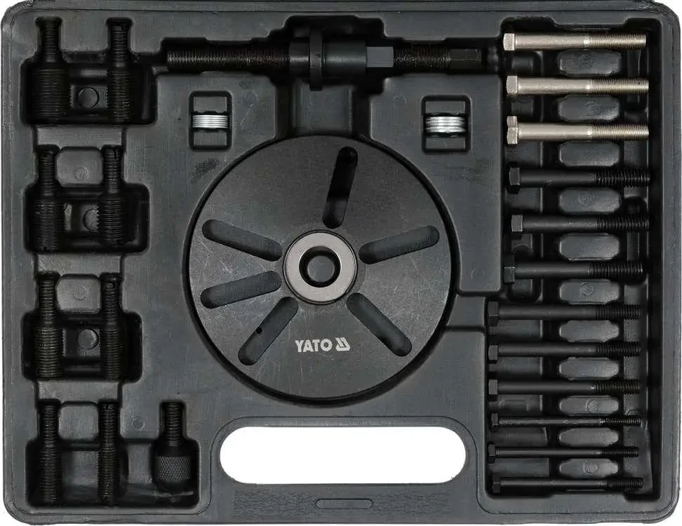 Знімач шківа з гармонічним демпфером вібрацій YATO YT-25483, фото 1