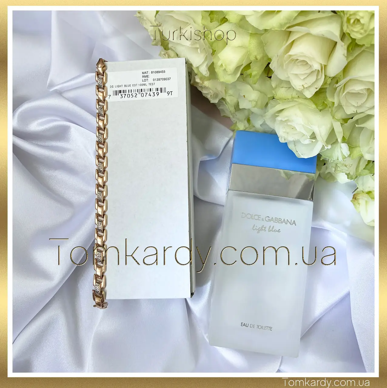 D & g top light blue women