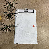Комплект ковриков в ванную комнату 50х80+50х40 искусственный мех на резиновой основе ESTERA White