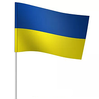 Прапорець України 240х120 мм, атлас