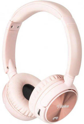 Bluetooth Stereo Gelius Pro GP HP-007 Crossfire pink UA, фото 1