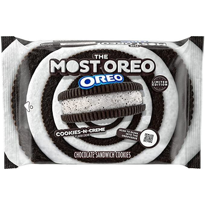 Шоколадне печиво-сендвіч The Most OREO OREO Limited Edition Cookies-N-Creme 379g, фото 1
