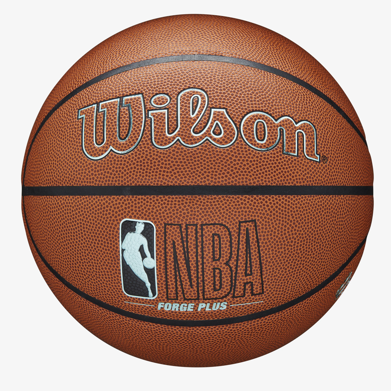 Мяч баскетбольный Wilson NBA Forge Plus Eco размер 7 композитная кожа (WZ2010901XB07) - фото 1 - id-p1560390636