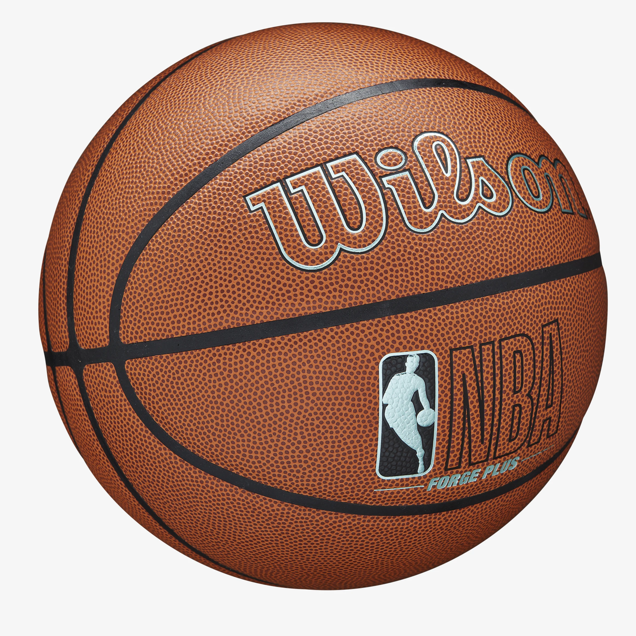 Мяч баскетбольный Wilson NBA Forge Plus Eco размер 7 композитная кожа (WZ2010901XB07) - фото 5 - id-p1560390636