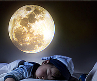 Ночник проектор, проектор луны в десткую комнату, ночник луна, луна в детской