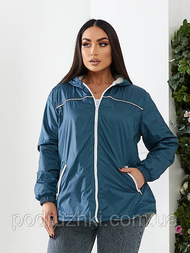 Купить Женская куртка ветровка Ткань плащёвка на флисовой подкладке ...