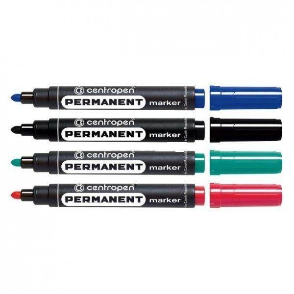 Маркер Permanent 8566/04, набір 4 шт. (блістер), фото 1