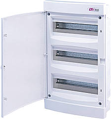 Щит ETI внутрішній розподільний ECМ 36PO  36 модулів білі дверцята 1101017