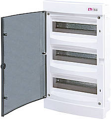 Щит ETI внутрішній розподільний ECМ 36PT  36 модулів прозорі дверцята 1101013