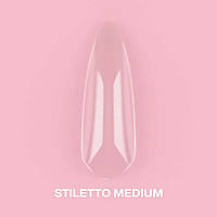 Гелевые типсы для наращивания Luna Stiletto Medium - 500 шт.