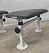 Врізна підставка підніжка для крісла педикюру з регулюванням педикюрна ножна підставка для подіуму, фото 6