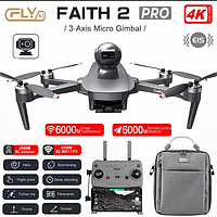 Профессиональный квадрокоптер C-fly Faith 2 PRO - Дрон с GPS,FPV, БК моторы, до 5 км до 35 мин. полета + СУМКА