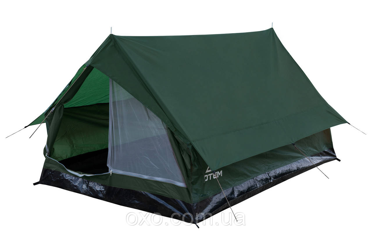 Однослойная безкаркасная двухместная палатка Totem Bluebird 2 (v2) - фото 3 - id-p935455721
