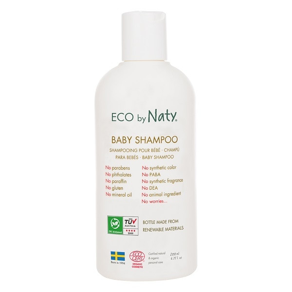 Шампунь для волосся дитячий ECO BY NATY, 200мл